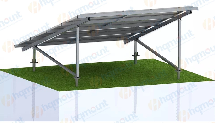 Cheap PV Products Design Aluminum Solar Mounting System for Ground Mount